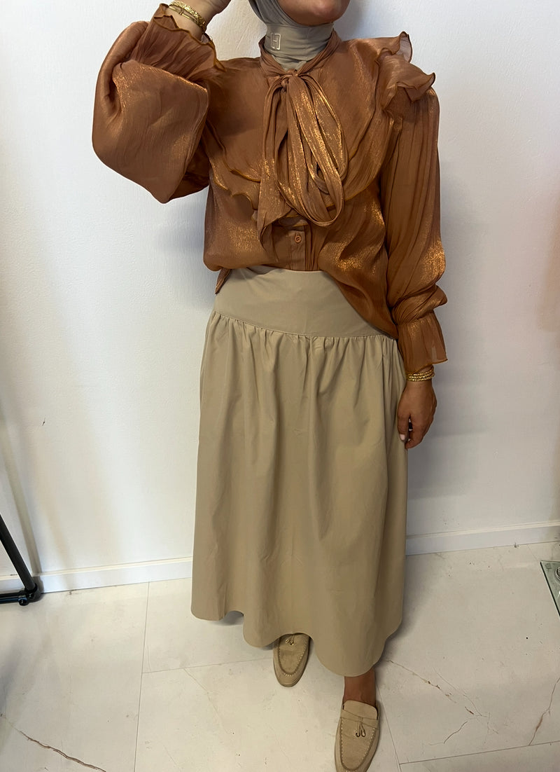 NOLA SKIRT BEIGE