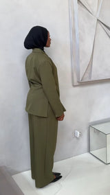 ELLA BLAZER GREEN