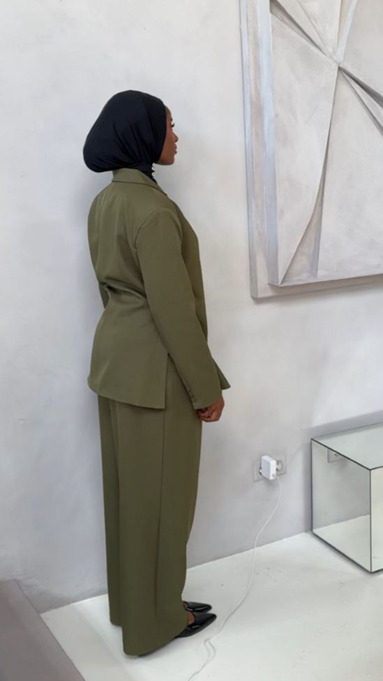 ELLA BLAZER GREEN