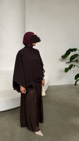 NOLIA PONCHO CHOCO