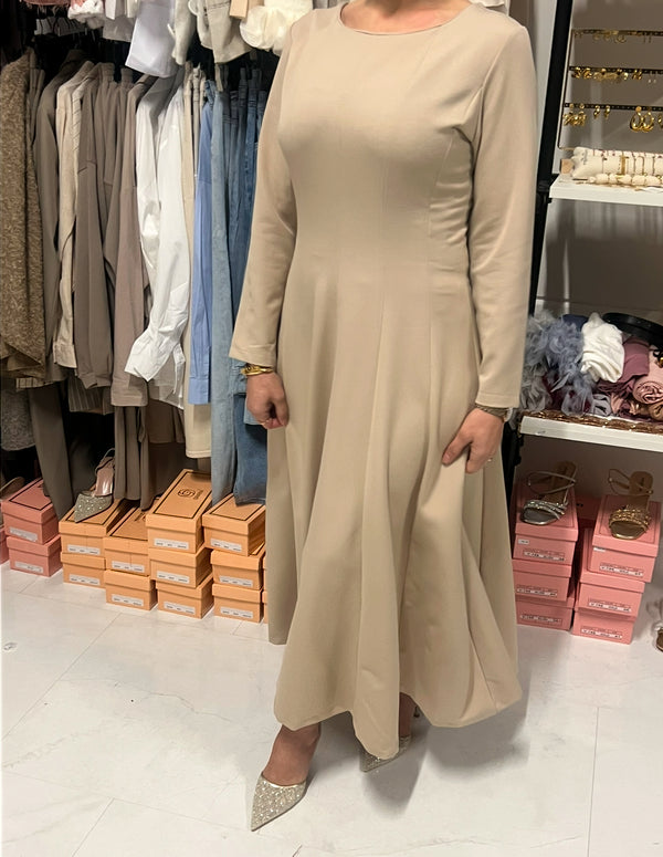 YAÉL DRESS BEIGE