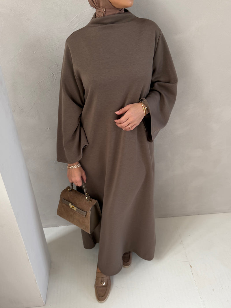 ELA DRESS TAUPE