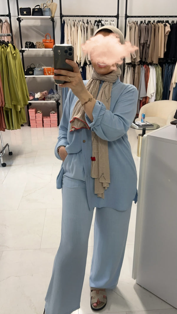 TWINSET LYRA BABY BLUE