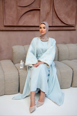 ALYA ABAYA SET BLUE