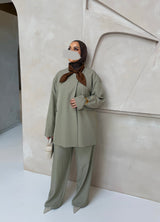 soly jacket green - w25244