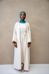 ALYA ABAYA SET BEIGE