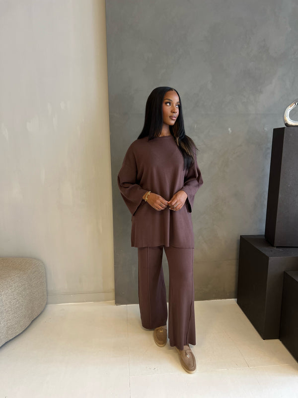 ADELE TWO PIECE CHOCO