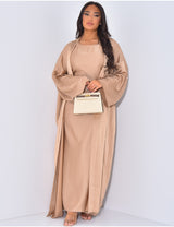 ABAYA SET BEIGE