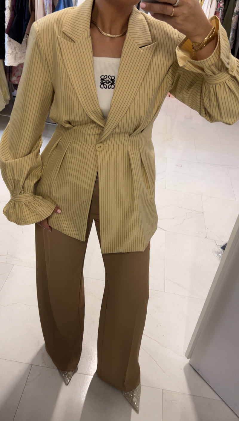 ARIAH STRIPE BLAZER