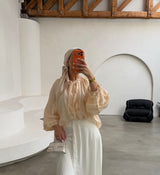 AVA BLOUSE APRICOT
