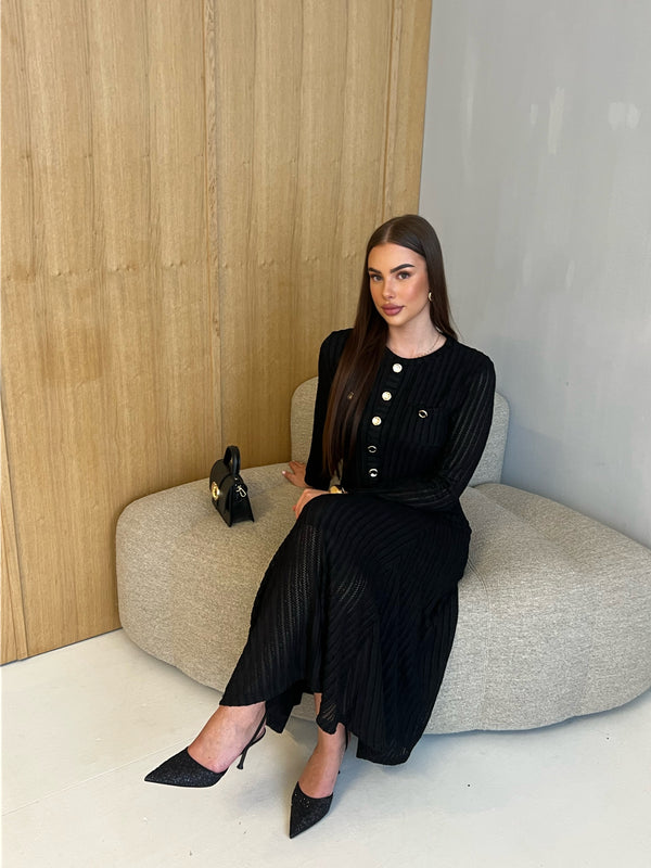 MARINE DRESS BLACK
