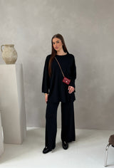 ADELE TWO PIECE BLACK