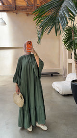 LINDA DRESS KHAKI