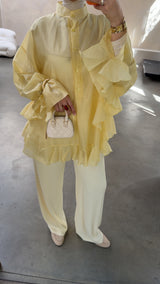 LONG TUNIC BUTTER YELLOW