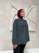 ELMA SWEATER GRAY/BLACK