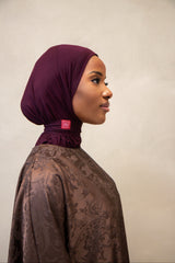 EVA OVERSIZED ABAYA BROWN