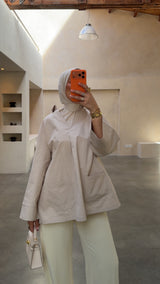 LENNY COTTON BLOUSE