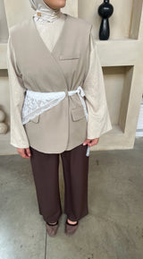 DIANE PANTALON CHOCO