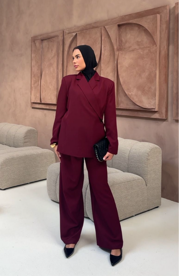 ELLA PANTALON RED