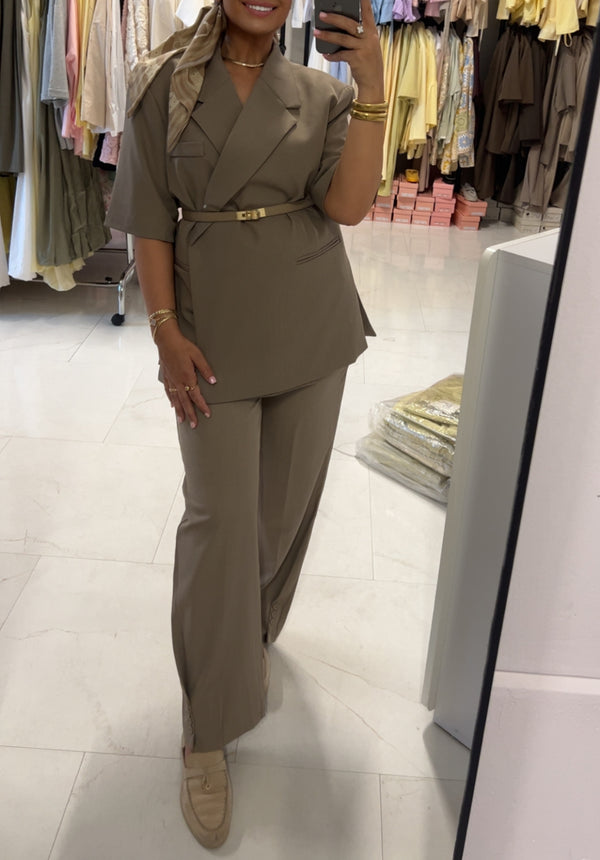 MADDY PANTALON TAUPE