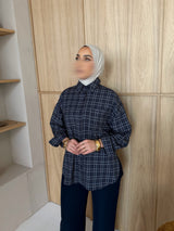 KALYN BLOUSE BLUE