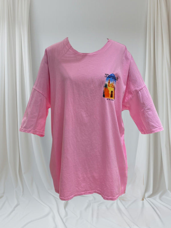 OVERSIZED T-shirt Marrakech Pink