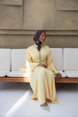 ABAYA LAYALI YELLOW