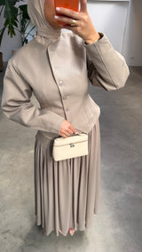 NOLIA SKIRT TAUPE