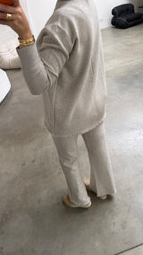 LIVIA KNIT SET- BEIGE