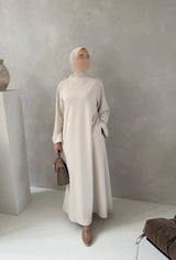 ELA DRESS BEIGE