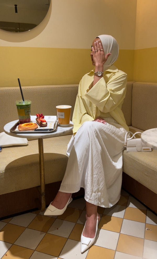 ANAE OVERSIZED BLOUSE YELLOW