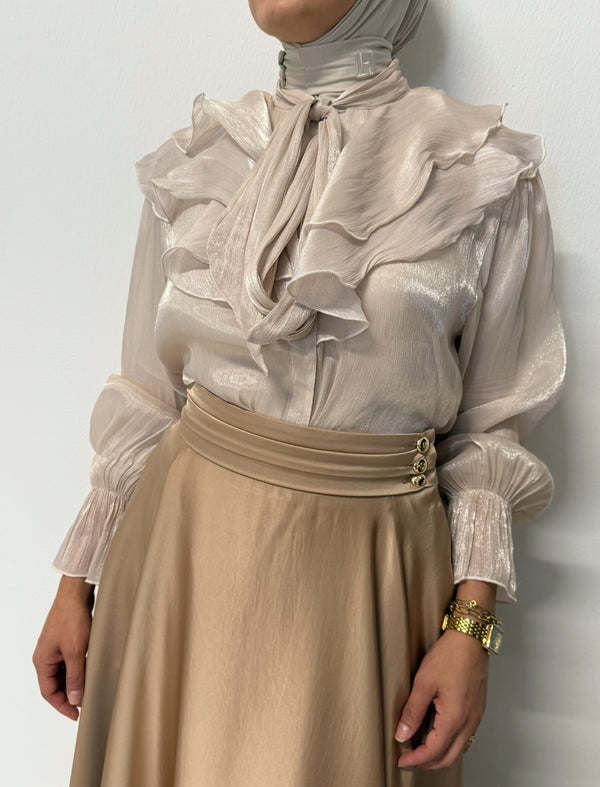 LARA SKIRT CHAMPAGNE