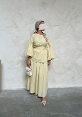 KARA COTTON TWO PIECE YELLOW