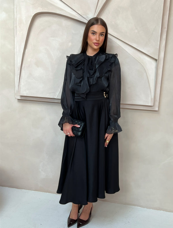 LARA SKIRT BLACK