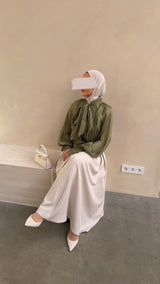 LEO BLOUSE OLIVE