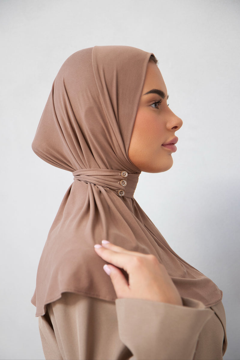 BREATHABLE HIJAB CHESTNUT