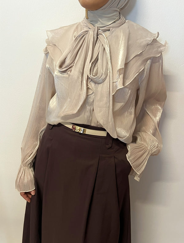 SANA BLOUSE BEIGE