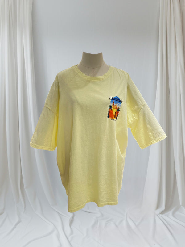 OVERSIZED T-shirt Marrakech Butter yellow