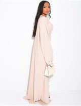 ABAYA SET MAÏA BEIGE