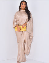 KARA OVERSIZED TWO PIECE BEIGE