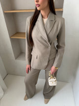 CLAUDIA SUIT TAUPE