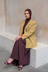 HANORA SIGNATURE BLAZER- SAFFRON