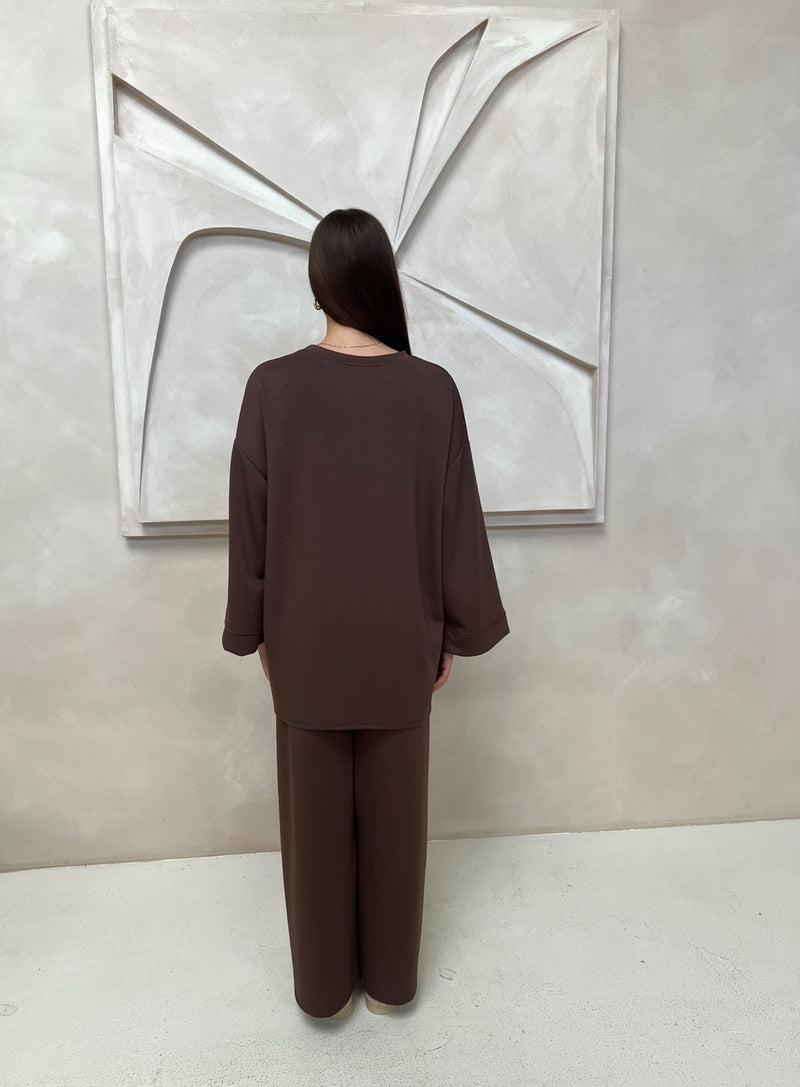 MONA TWO PIECE BROWN