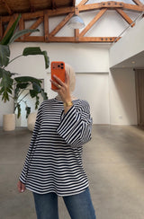 STRIPED LONGSLEEVE BLUE