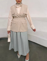 AMALIA GILET BEIGE