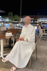 BOW BLOUSE WHITE