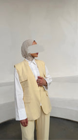 AMALIA GILET YELLOW