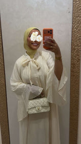 LYRA ABAYA ECRU