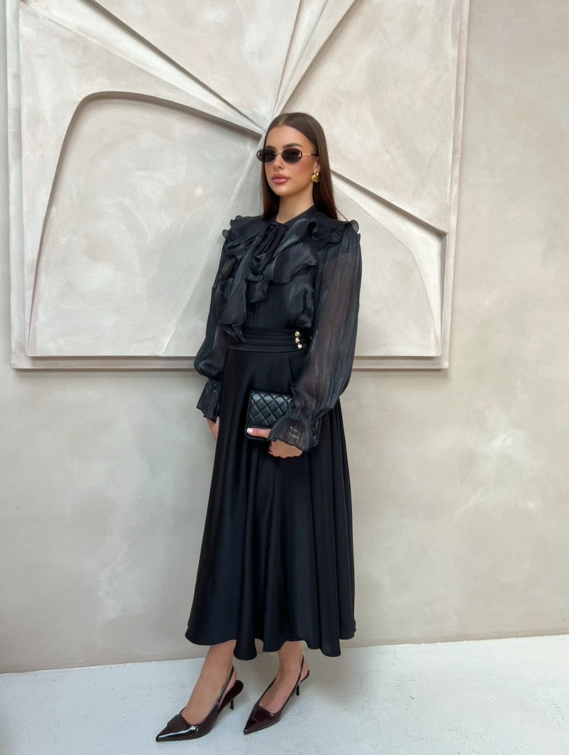 LARA SKIRT BLACK
