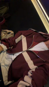 INSPIRED JACKET BURGUNDY